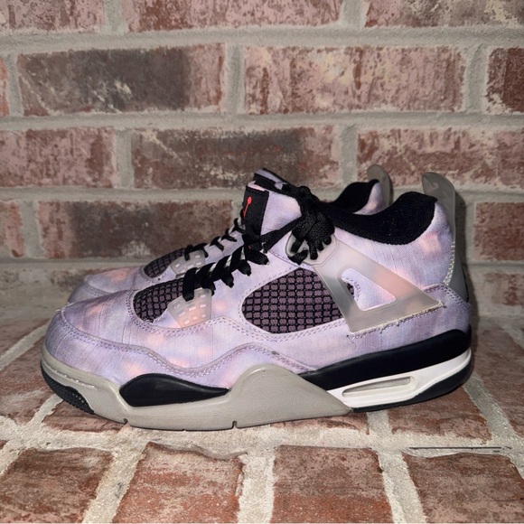 Mens Jordan 4 retro “zen master “ purple size 8.5 - Picture 10 of 12